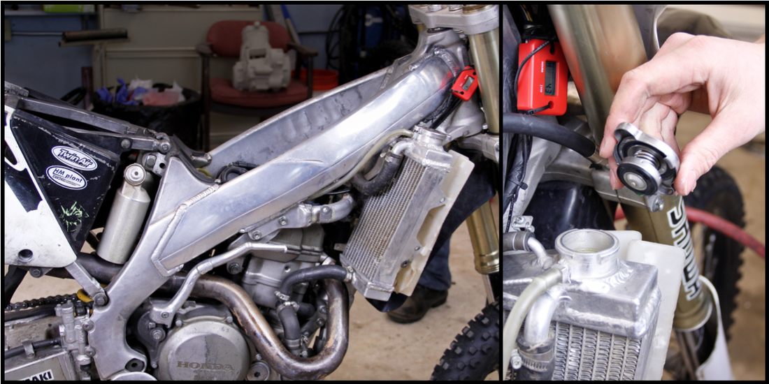 How to perform a leak down test on a dirt bike engine