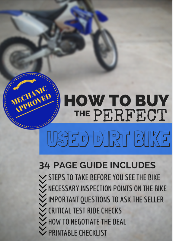 tips on buying a used dirt bike guide