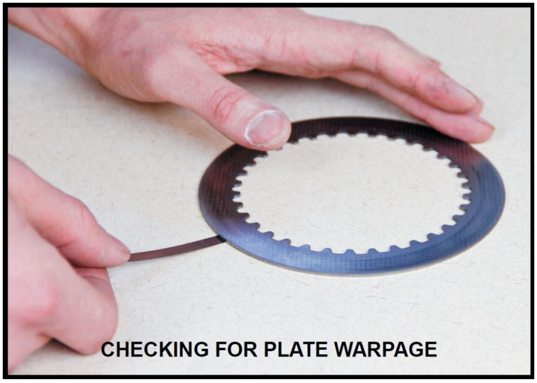 How to check for plate warpage