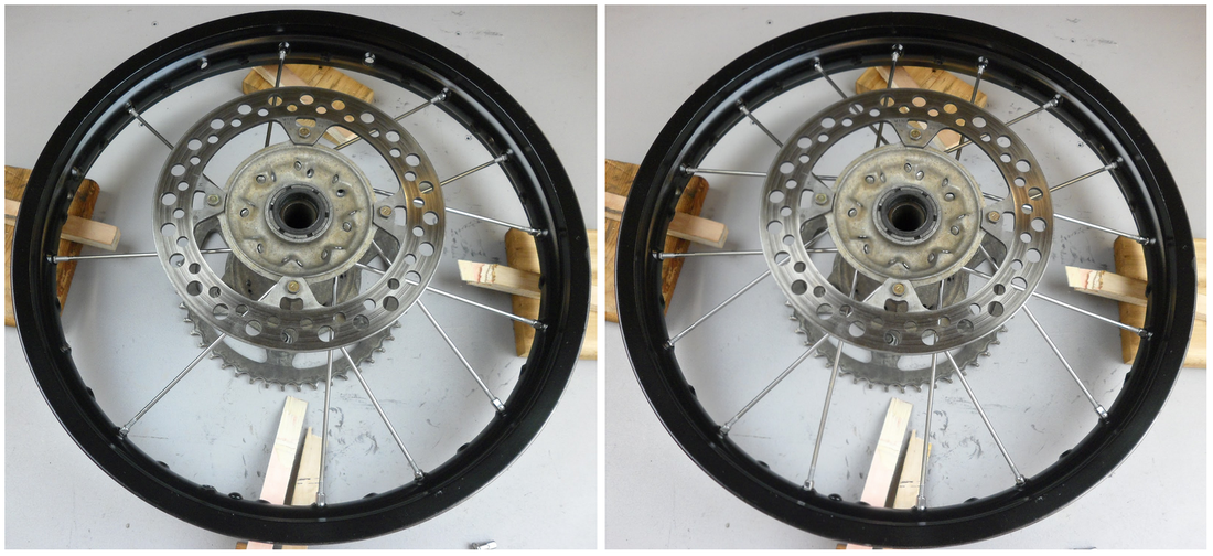 How to replace dirt bike spokes