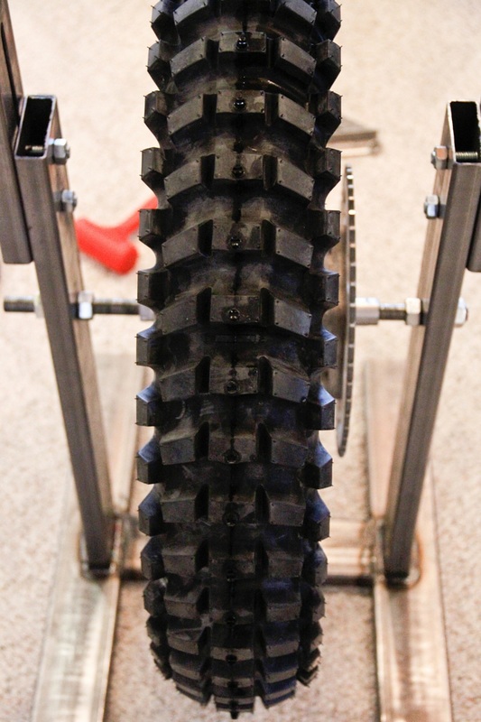 ice tire screw alignment