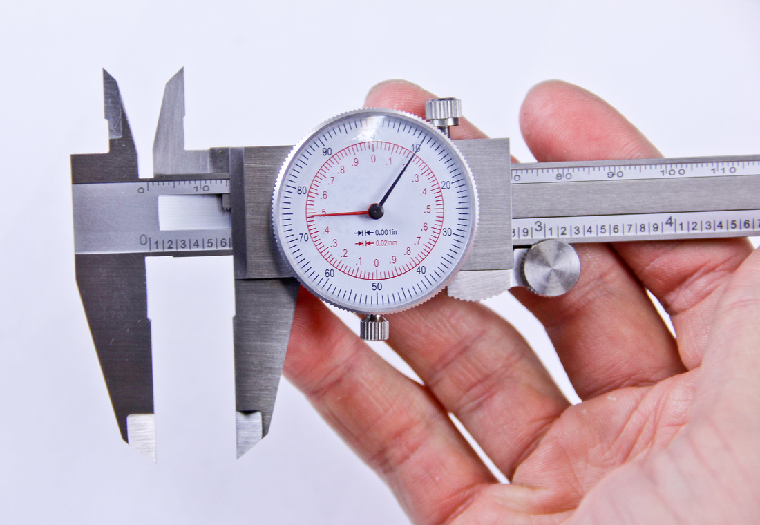 how to read dial calipers