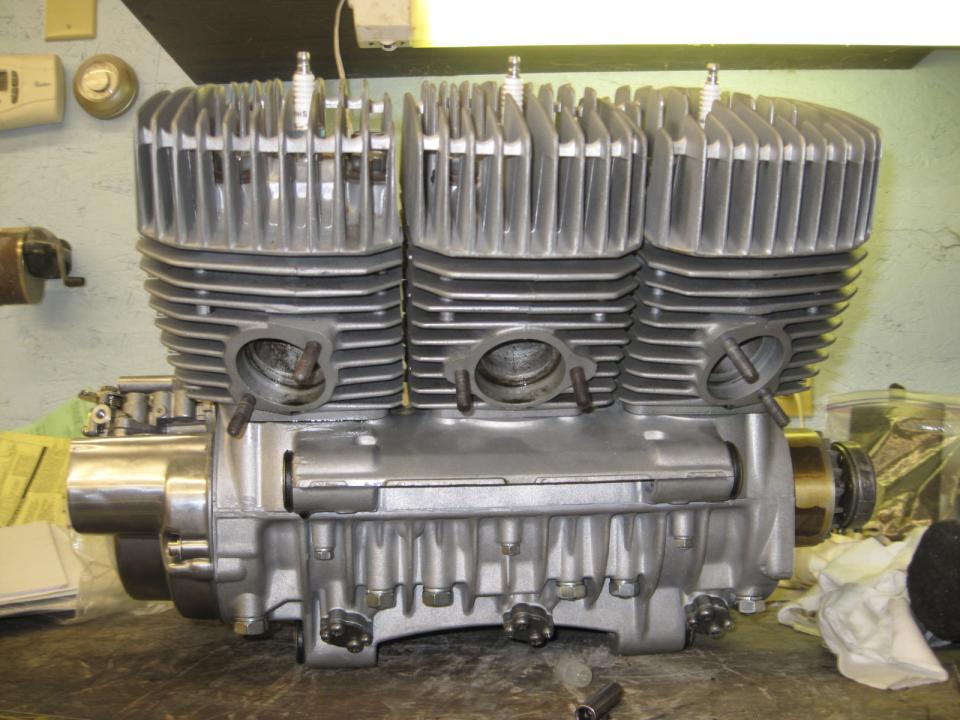 Kawasaki H2 750 Engine Front