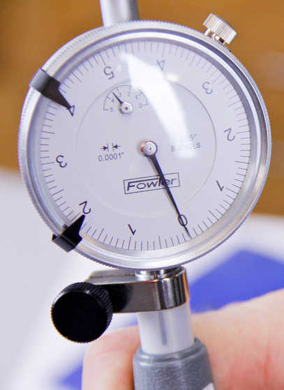 how to calibrate a dial bore gauge
