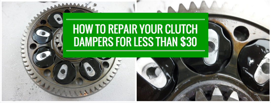 How to repair clutch basket dampers