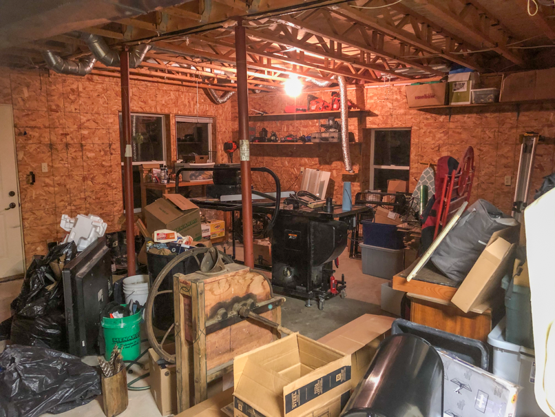 basement workshop woodshop