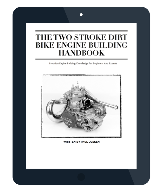 eBook version of The Two Stroke Dirt Bike Engine Building Handbook