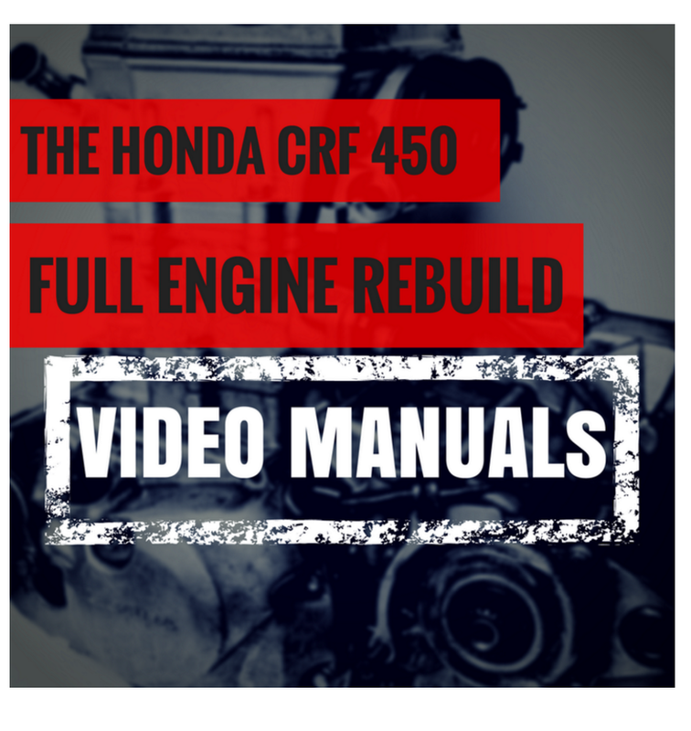 Honda CRF Video How To Rebuild Engine