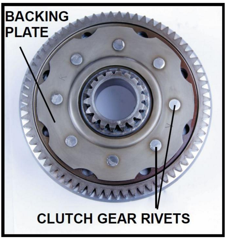 picture of how a clutch for a four stroke dirt bike looks