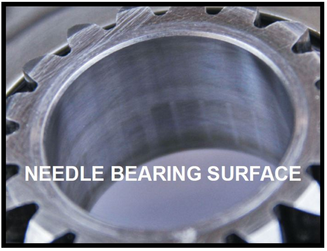 How to inspect the needle bearing surface