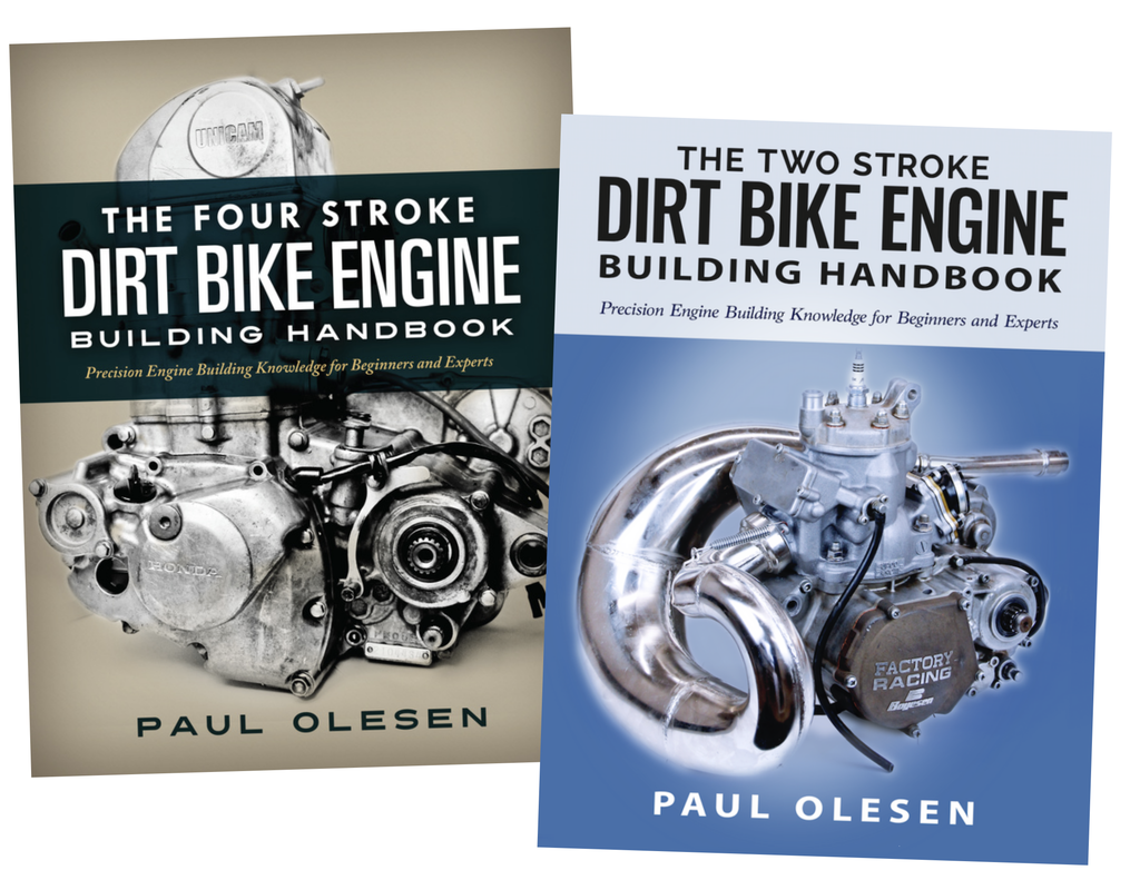 The Four Stroke and Two Stroke Dirt Bike Engine Building Handbooks by Paul Olesen
